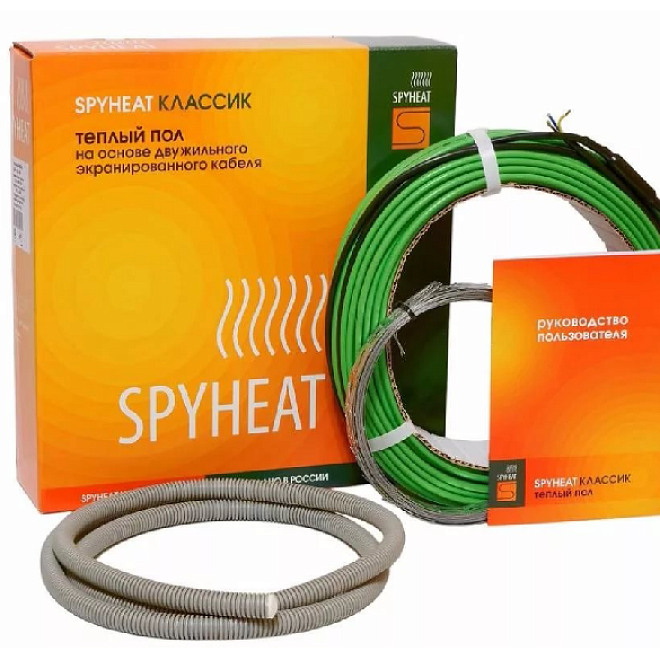 Теплый пол электрический двухжильный Spyheat SHD-15- 300 1,3-2,6м2 300Вт